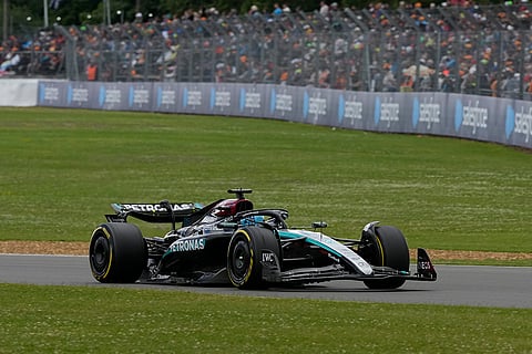 Mercedes driver George Russell